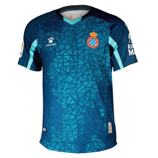 Tailandia Camiseta RCD Español 2ª 2020 2021 Azul